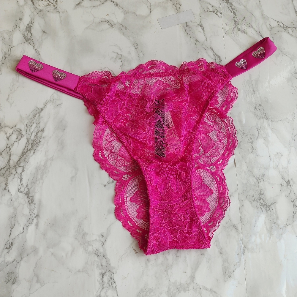 Victoria’s Secret Very Sexy Bombshell Shine Strap Brazilian Panty, Size Medium